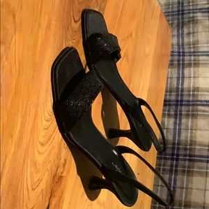 Black dress heels